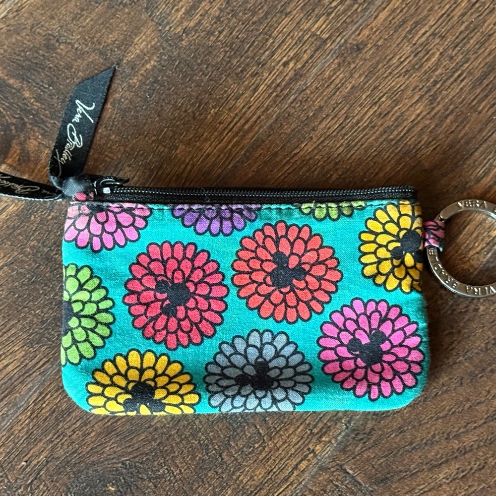 Vera Bradley Disney Parks Floral zip id case